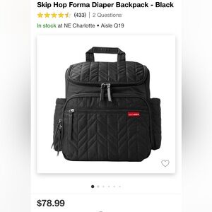 Skip hop diaper bag